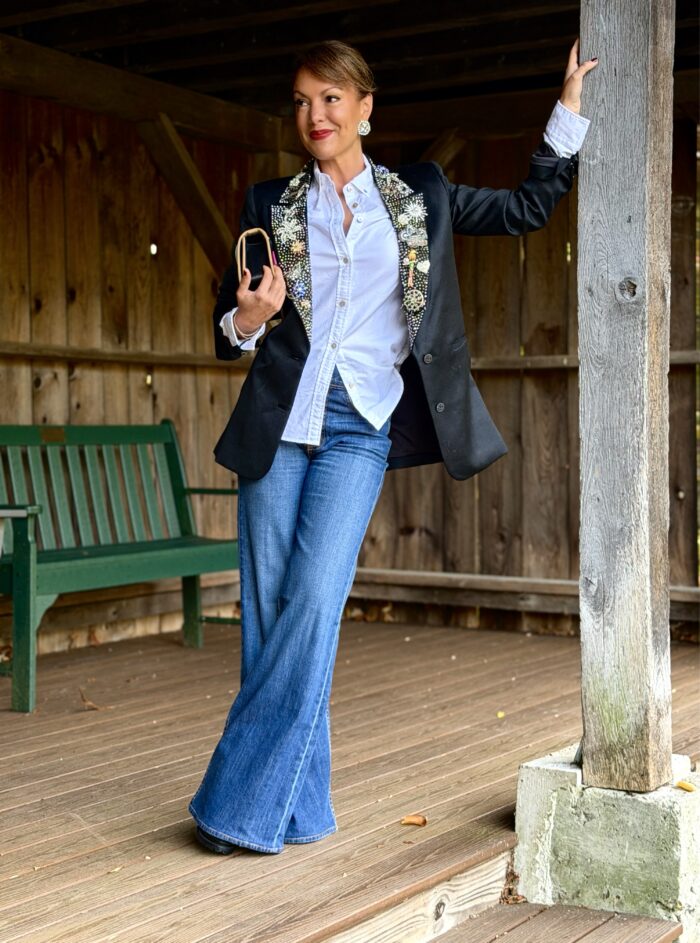 A Fall Classic, Reimagined: The Embellished Blazer