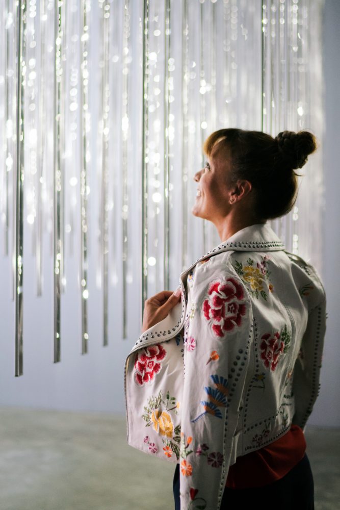 Bright lights and epic embroidery...