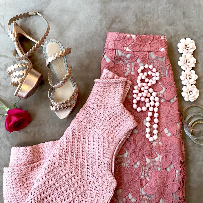 Pretty in pink...