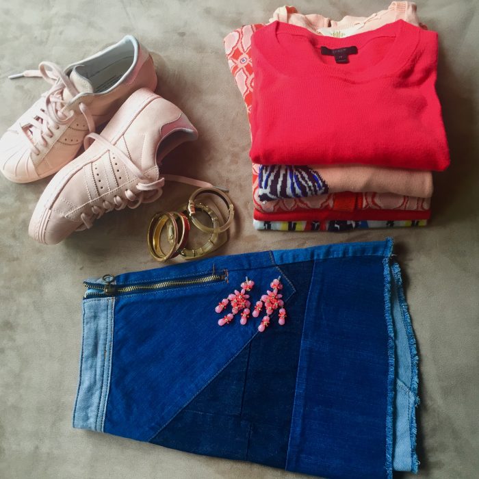 A pop of poppy...
